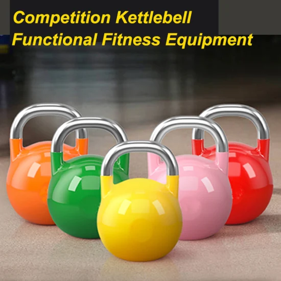 Attrezzatura per il fitness funzionale Kettlebell da competizione per esercizi fitness in ghisa